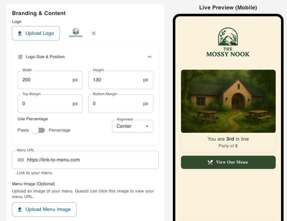 Customize Your Waiting Room